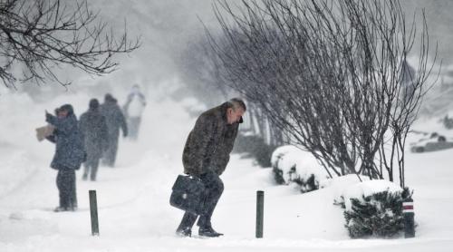 Capitala și încă 12 județe au intrat sub alertă meteo de viscol, ger, polei și ninsori. Şefa ANM: "Nu excludem să emitem cod roşu"