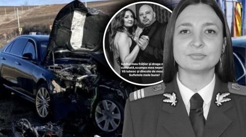 Cine era, de fapt, soția milionarului din Vaslui care a murit într un accident tragic. Femeia, însărcinată, e plânsă de colegi