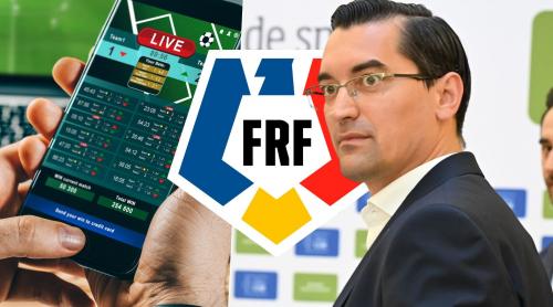 Dezvăluire bombă a președintelui FRF! Răzvan Burleanu, întrebat direct dacă se pariază ilegal în fotbalul românesc: „Da, clar! Avem multe audieri în curs!”