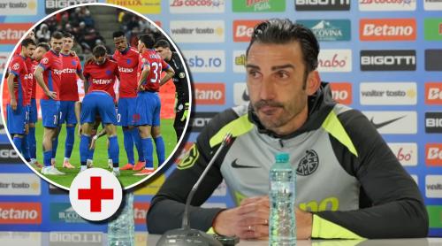 „E out!”. Elias Charalambous, anunț devastator înainte de UTA – FCSB: „Nu știm când va reveni”