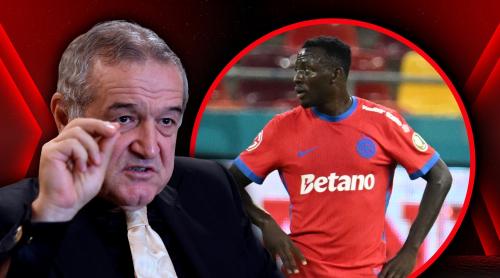 Gigi Becali a vorbit 5 minute neîntrerupt despre Baba Alhassan. ”Trebuia să i schimb numele când a venit”