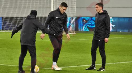 Jucătorii out din lot de la FCSB, antrenament pe „Ion Oblemenco”! Cum au apărut Cisotti şi Graovac. Video