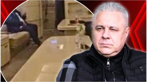 Lux și opulență! Imagini fabuloase cu echipa lui Marius Șumudică din private jet: “Zici că e Air Force One!”. Video exclusiv