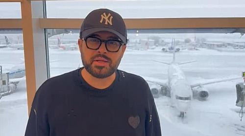 Mihai Gâdea, blocat pe aeroport din cauza vremii extreme: „Nimeni nu știe, de fapt, când va pleca de pe Aeroportul Otopeni”