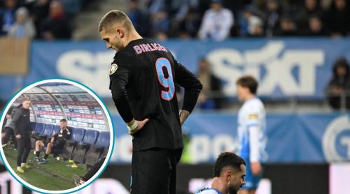 Moment impresionant la finalul meciului Craiova – FCSB. Bîrligea, cu lacrimi în ochi. Avem imaginile cu atacantul lui Gigi Becali