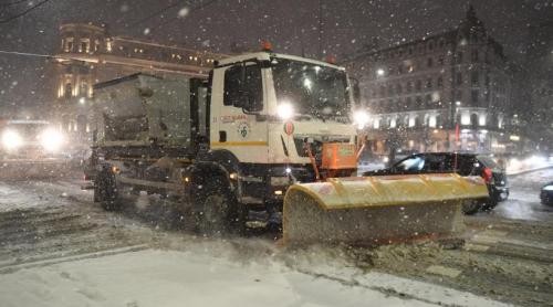 Ninge în București: Capitala intră sub alerte meteo de viscol, ger, polei și ninsori, zăpada poate ajunge la 45 cm