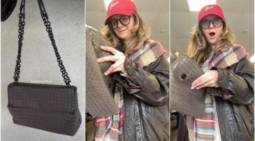 O femeie a cumpărat dintr un second hand o poșetă, cu 8 dolari. Acasă a aflat că aceasta valora, de fapt, 3.000 de dolari