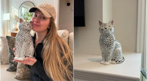 O femeie care a cumpărat second hand un bibelou cu o pisică a avut o surpriză uriașă când a aflat ce era, de fapt, și cât valorează