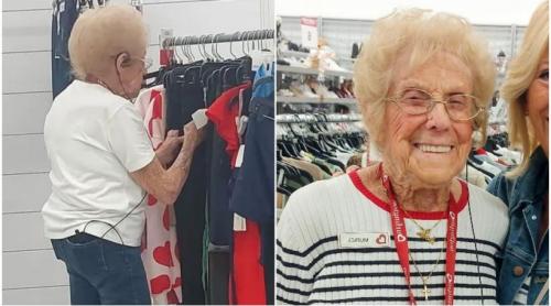 O femeie care încă muncea la 92 de ani ca să și poată plăti facturile a primit donații de 70.000 de dolari și acum se poate pensiona