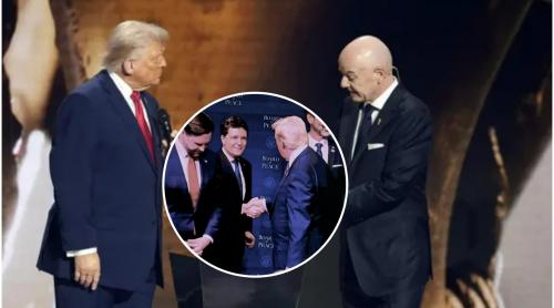 Președintele FIFA, apariție șocantă la evenimentul organizat de Donald Trump, unde este prezent și Nicușor Dan! Ce a făcut Gianni Infantino. Video