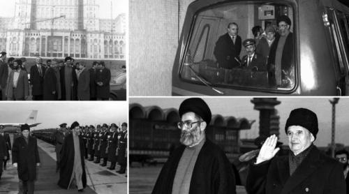 Ali Khamenei a vizitat România în 1989: Primit cu onoruri de Ceaușescu, a călătorit cu metroul din București, a văzut și Casa Poporului