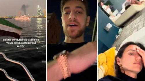 „Am ceas de 60.000 $ la mână” și „Mi au stricat planurile”. Influencerii de lux din Dubai par că nu înțeleg nimic din ce se întâmplă