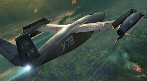 Americanii construiesc o aeronavă militară care decolează vertical, ca un elicopter, iar în zbor atinge viteze de avion cu reacție