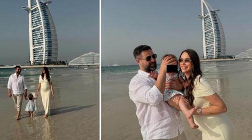 Blocat în Dubai cu fiica de 1 an şi 5 luni, un cuplu de la Insula Iubirii a revenit în Bucureşti: Ne au sunat aseară de la Consulat