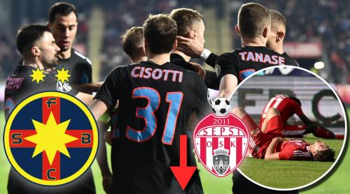 Cazul Sepsi le dă fiori celor de la FCSB: au terminat sezonul regular pe 7, apoi au retrogradat! Câte puncte aveau covăsnenii