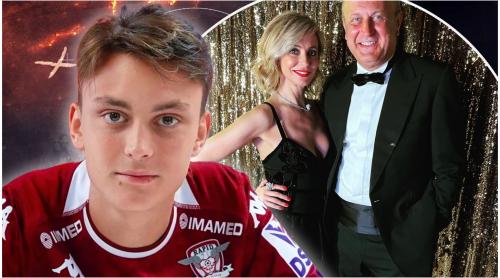 Ce sacrificii uriașe face Andrei Șucu pentru a merge la școală și a juca fotbal la Rapid: “Merge la meditații de la 07:00 dimineața! După amiază e la antrenamente”