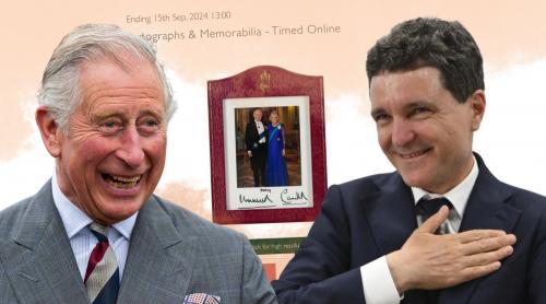 Cele mai valoroase cadouri primite de Nicușor Dan, la Cotroceni: de la fotografia de mii de euro dăruită de Regele Charles, până la darurile de suflet de la Maia Sandu