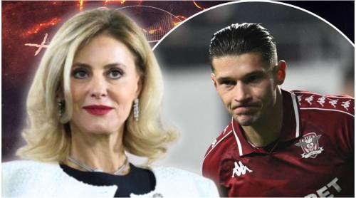 Cine e jucătorul de la Rapid care e feblețea Dianei Șucu: “Asta îmi place foarte mult la el”