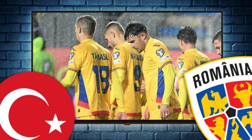 Cine transmite la TV Turcia – România, barajul pentru Campionatul Mondial 2026