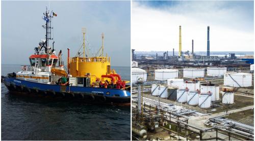 Compania care deține nava scufundată are probleme uriașe cu ANAF. Ce sume se solicită în instanță