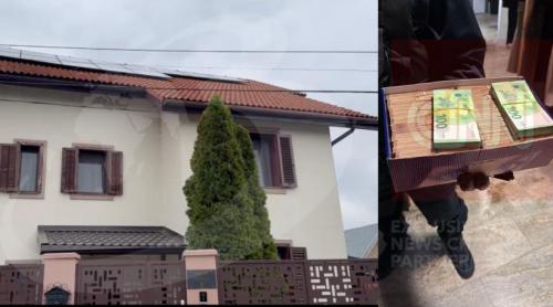 Cum arată cutiile pline cu bani găsite acasă la fostul șef de cabinet al lui Grindeanu: Procurorii au numărat jumătate de milion de €