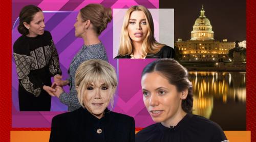 Cum le a luat fața Mirabela Grădinaru lui Brigitte Macron și soției lui Zelenski, la Washington. O stilistă analizează fotografia devenită virală: „E singura din acest trio”