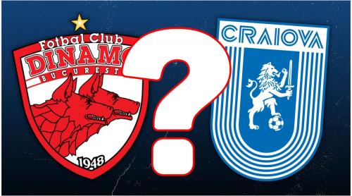 Dinamo – Craiova, 1 0 la pauză. Ce a urmat este uluitor, care a fost scorul final