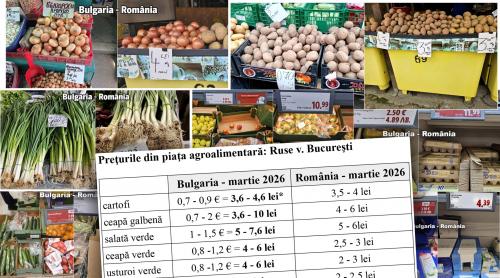 Experiment Libertatea. Preţurile la alimente în Bulgaria faţă de România: şi castraveţii aduşi din Grecia sunt mai scumpi la vecini