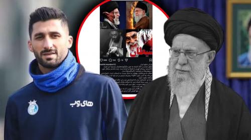Fotbalistul iranian de care nimeni nu mai știe nimic după ce l a numit Satana pe ayatollahul Ali Khamenei. E dispărut de 48 de ore și familia îl caută cu disperare