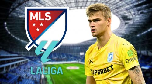 Ghinion teribil pentru Isenko! Ce echipă din Spania era cu ochii pe portarul Universității Craiova înainte de accidentare