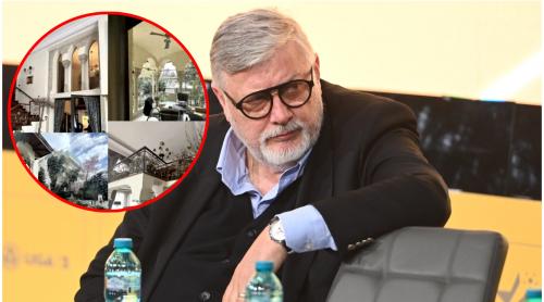 Gino Iorgulescu și a scos la vânzare vila din Primăverii. Șeful LPF cere o avere în schimbul imobilului