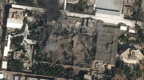 Imagini din satelit. Palatul din Teheran al ayatollahului Ali Khamenei a fost distrus complet în atacul israelian