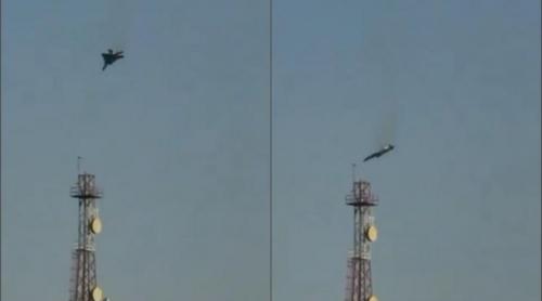 Momentul în care un avion american de luptă se prăbușește în Kuweit. CNN: Mai multe avioane au fost doborâte