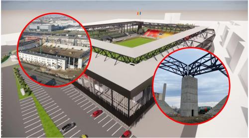 Orașul mare din România unde se construiește un stadion modern: peste 20 de milioane de euro. Echipa de tradiție care joacă aici