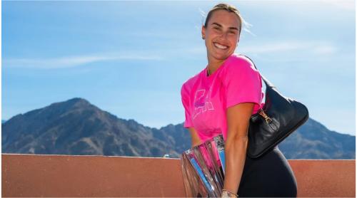 Show total cu Aryna Sabalenka. În ce imagini a apărut jucătoarea de tenis și ce fotbalist legendar era alături de ea