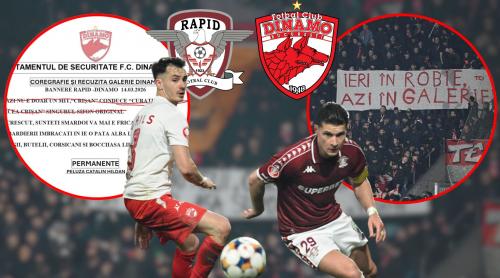 Uluitor! Cum au introdus, de fapt, fanii lui Dinamo bannere rasiste pe Giulești. „Ne au păcălit. Andrei Nicolescu fabulează”. Exclusiv