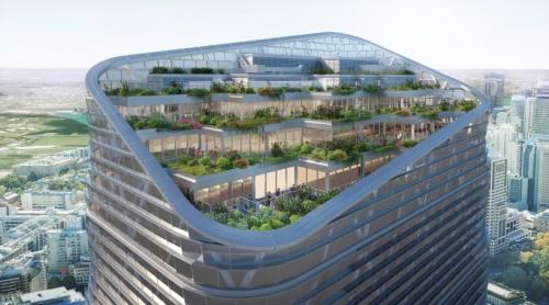 Un turn zgârie nori nou a devenit cea mai înaltă clădire de lemn din lume. Ce record mondial a depășit și cum arată Atlassian