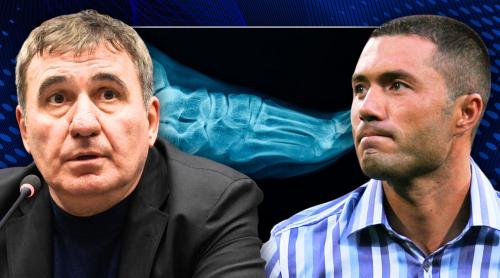Adrian Ilie, accidentare gravă chiar pe stradă: ”Am fractură la metatarsian! L am scutit pe Hagi de o convocare”