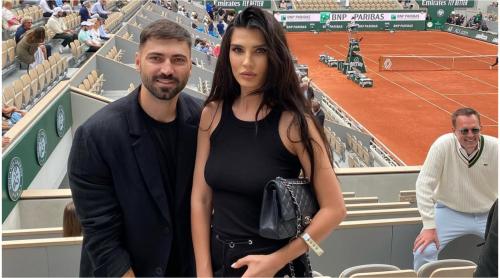 Adrian Ropotan, imagine rară cu soția și fiul lor, Ivan. Micuțul a furat toate privirile