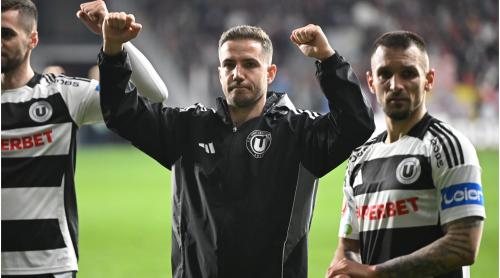 Cea mai amuzantă declarație după U Cluj – U Craiova 4 0: „Nu mă gândesc nici măcar la toarta trofeului”