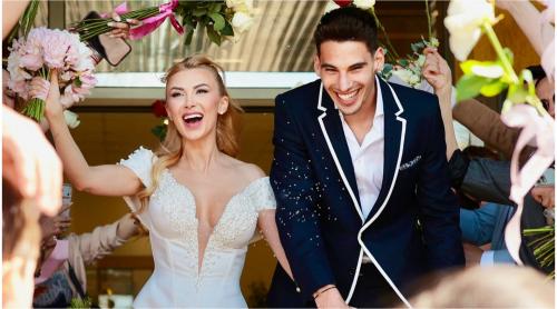 Cine a fost marele absent de la cununia Andreei Bălan cu Victor Cornea. ”I am refuzat invitația”