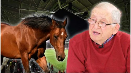 Cum a ajuns un cal în vestiarul Rapidului. „Joc cu Dinamo duminică și n am 11 jucători, bă, nenorociților”