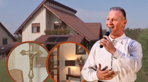 Cum arată vila din Zalău a lui Dinu Iancu Sălăjanu. Cântărețul politician a renunțat la șefia CJ după ce a fost luat în vizorul DNA