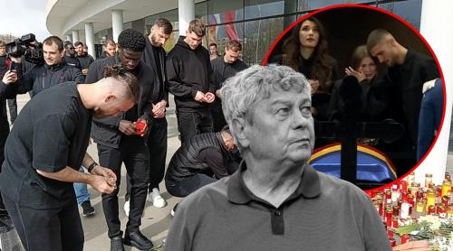 De ce Daniel Bîrligea a venit singur și nu cu lotul FCSB la catafalcul lui Mircea Lucescu. Exclusiv