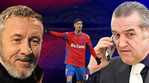 Gigi Becali a pus mâna pe telefon și l a sunat pe MM Stoica după ce a văzut schimbarea făcută de Mirel Rădoi: “De ce l a scos?!”