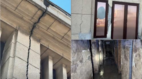 În așteptarea „bijuteriei” de 36.000.000 de euro, vechea polivalentă din România stă să cadă: „Un risc real pentru persoanele care îi pășesc pragul”