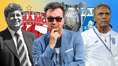 „Lucescu vs Cârţu, războiul sfârșitului lumii!” Marius Mitran retrăieşte cel mai dur derby din istoria Craiova – Dinamo: „Nu meciul a contat, cât atmosfera!”