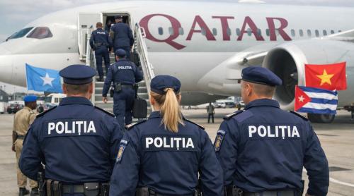 Scenariul „business class” la Poliția Română. IGPR alocă 300.000 de euro pentru bilete de avion: Somalia, Cuba și Vietnam, printre cele 164 de țări