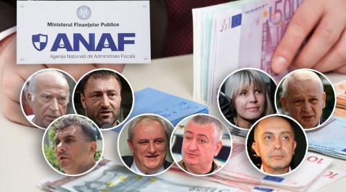 Suma infimă pe care ANAF a recuperat o din prejudiciul de 500.000.000 de euro rezultat din 12 dosare de mare corupție. Dan Voiculescu, Elena Udrea, Ovidiu Tender, Marcel Păcurariu, Puiu Popovici și Nelu Iordache printre cei implicați – EXCLUSIV
