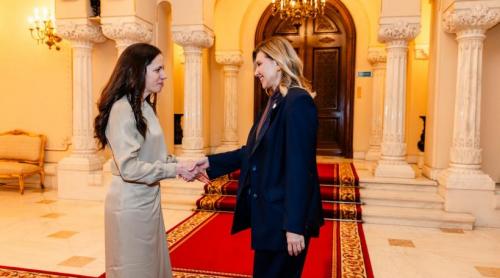 Ce au făcut Mirabela Grădinaru și Olena Zelenska în timpul Summit ului B9. Imagini cu cele două prime doamne